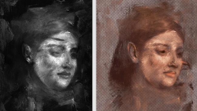 Edgar Degas portrait revealed under Portrait of a Woman with x-ray ...