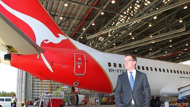 Tough position ... Alan Joyce has a big job on his hand. Pic: Jack Tran.