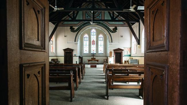 The Parramatta prison chapel. Picture: Tim Frawley for news.com.au