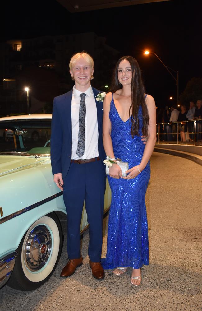 Wynne C and Jordan K at the Siena Catholic College Yr 12 Benefit Ball (formal 2024).