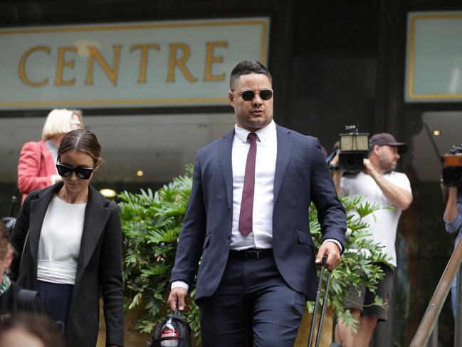 Jarryd Hayne is pushing for the trial to be held in Newcastle. Picture: NCA NewsWire / Christian Gilles