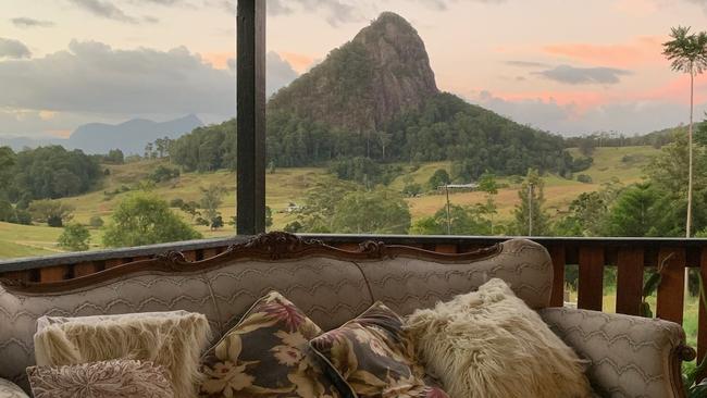 The view from the couch is hard to beat at Nightcap Exchange Photo: Airbnb