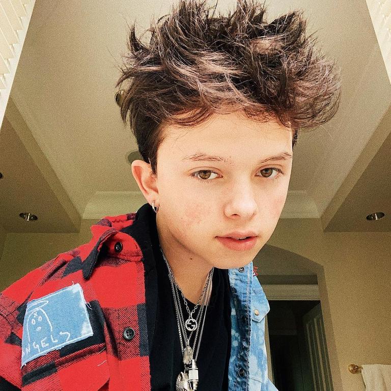 Jacob Sartorius has millions of followers after rising to fame online age 11. Picture: Instagram/JacobSartorius