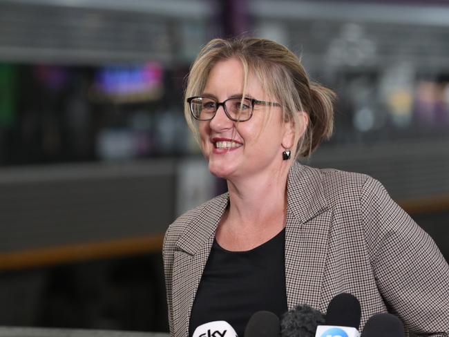 Acting Premier and Minister for Transport Infrastructure, Jacinta Allan. Picture: NCA NewsWire/ David Crosling