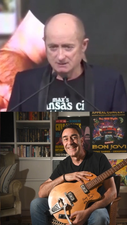 Aussie rock legends lead tributes at Mick Mazzone funeral