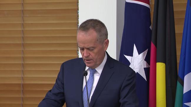 RAW: Shorten addresses Caucus