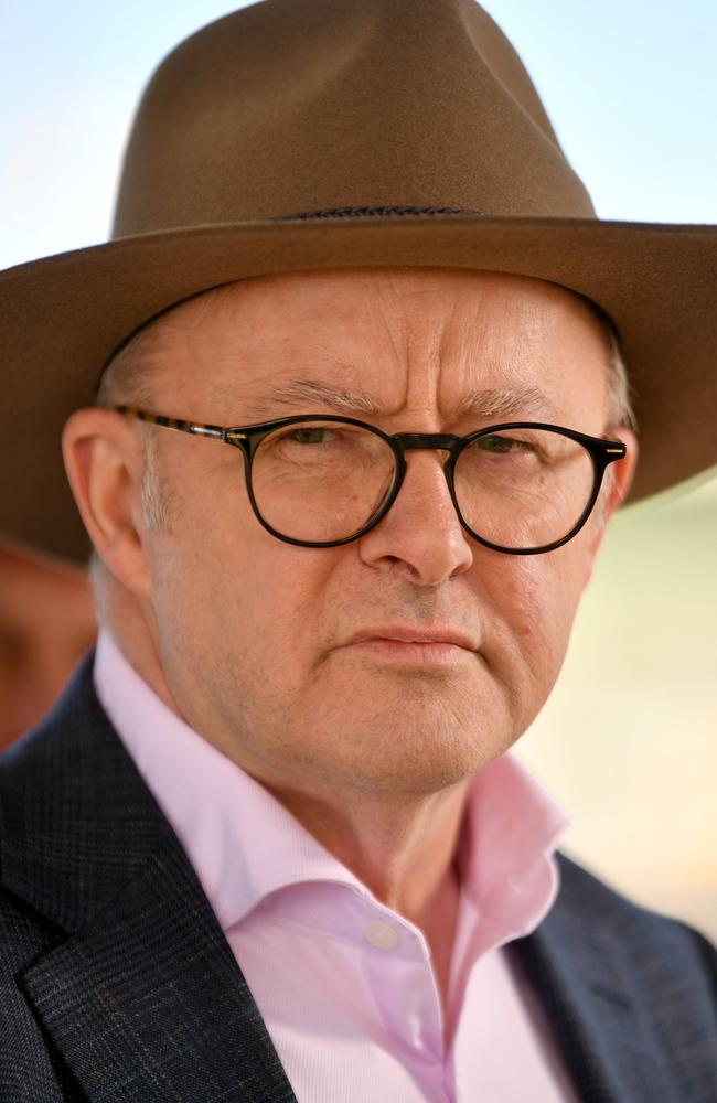 Prime Minister Anthony Albanese at the Port of Townsville during a recent visit. He indicated poor communication between his representatives and the Mayor. Mr Albanese will be returning to Townsville this week to speak at the Bush Summit. Picture: Evan Morgan