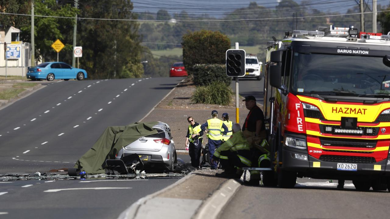 NSW Police Assistant Commissioner Gavin Wood described the scene as “tragedy beyond belief.” Picture: NewsWire/ Richard Dobson