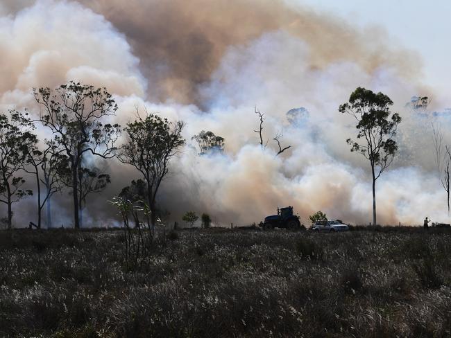 Ten Mile Road Fire.