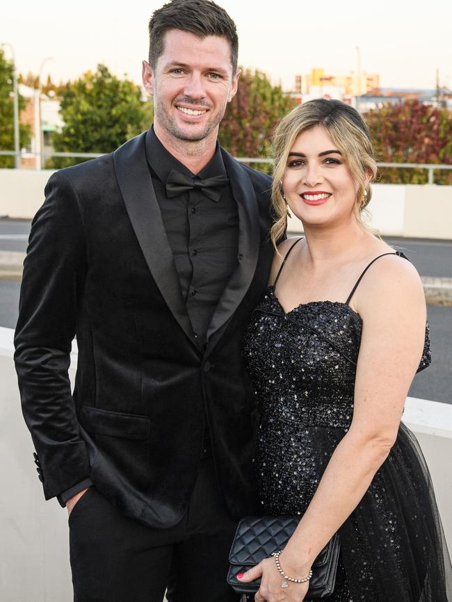 Elliot and Roxy Scholefield at the LifeFlight Toowoomba Gala at The Goods Shed, Saturday, May 24, 2025. Picture: Kevin Farmer
