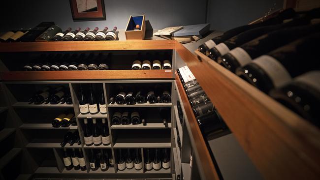 Islington Hotel, Wine Cellar. Picture Chris Kidd