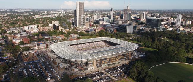 Top-class debut: Elton John will be the first big music act at Bankwest Stadium in Parramatta.