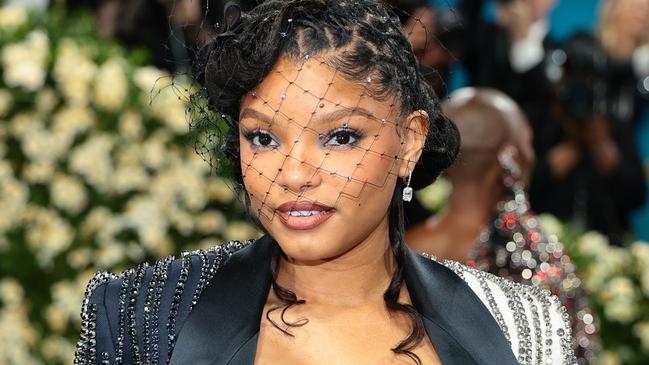 Halle Bailey is best known for her starring role in Disney’s The Little Mermaid. Picture: Getty.
