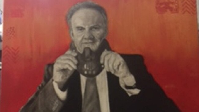 Mark ‘Hannibal’ Latham, as painted by Knack.