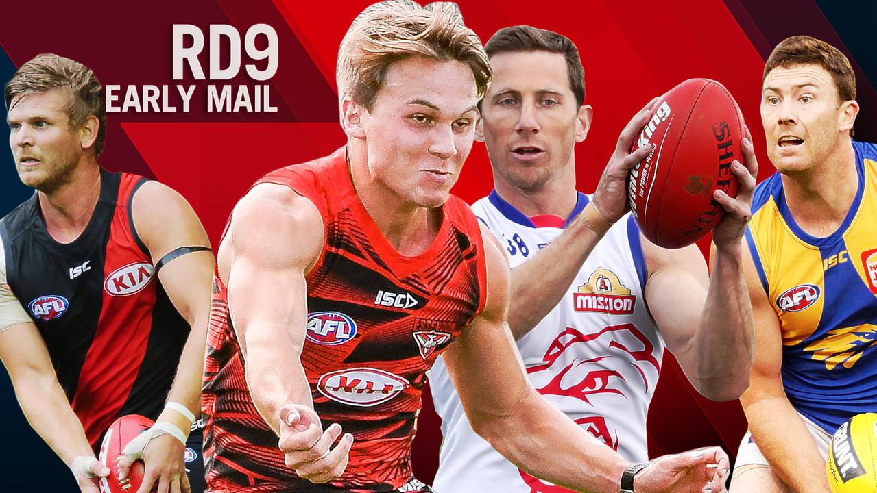 Early Mail, ahead of Round 9.