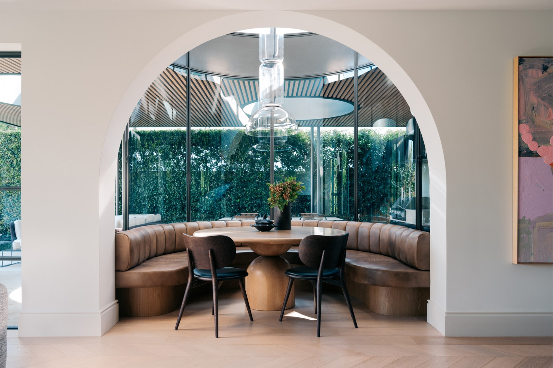 <p><em>Photographed by Felix Forest. Interior design by Richards Stanisich. From <a href="https://www.vogue.com.au/vogue-living/interiors/richards-stanisich-bellevue-hill-home/image-gallery/2c7fee782218a8b5a046abce480c9783" target="_blank" rel="noopener">a Bellevue Hill home artfully reconfigured for family living</a></em></p><h2><strong>8. Lived in</strong></h2><p>Cosiness is coming back&mdash;and the kitchen is no exception. &ldquo;In 2024 I anticipate us seeing kitchens that feel more like living areas in the home,&rdquo; says Sarah Stacey of <a href="https://sarahstaceydesign.com/" target="_blank" rel="noopener">Sarah Stacey Interior Design</a>. Think &ldquo;more art displayed, rich textures and additional seating options like a kitchen table with chairs instead of a kitchen island.&rdquo; Designer Jen Samson agrees. &ldquo;Communal kitchens with breakfast nooks and banquettes are still high priority for lounging, eating and gathering,&rdquo; she says.</p>