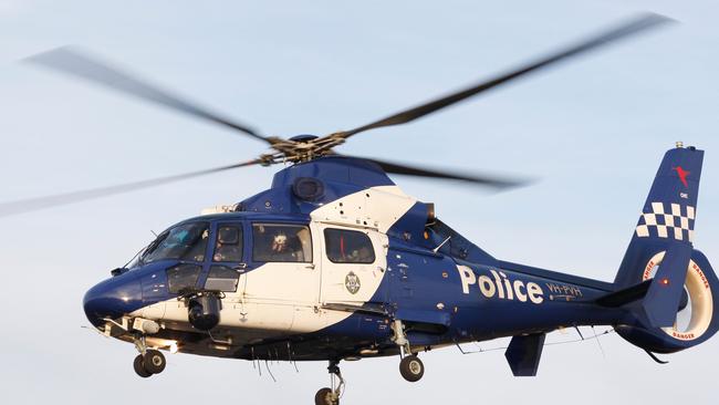 The police Air Wing helped corner the offenders in St Albans.