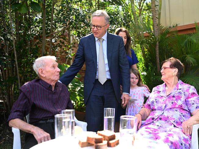 A sum of $2.5bn over the next four years will be committed to aged care reforms. Picture: NCA NewsWire / Dan Peled