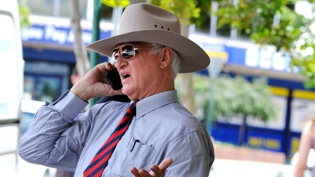 Member for Kennedy, Bob Katter courted new KAP candidate for Mulgrave Steven Lesina over the phone.