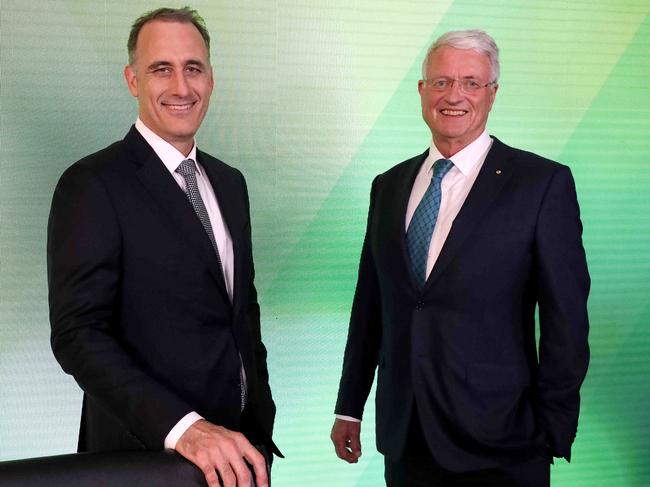 12/11/2020CEO Rob Scott and Chm Michael Chaney of Wesfarmers before Wesfarmers AGM in PerthPic Colin Murty The Australian