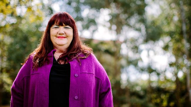 Jhan Leach is a campaigner against domestic violence in Western Sydney, one of the state's worst areas for that type of crime. She was earlier this year named Blacktown's woman of the year for her work and is a former victim of domestic violence herself. Picture: Jonathan Ng