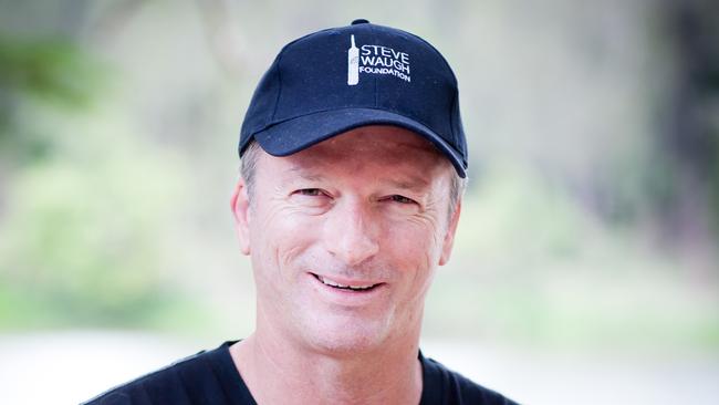 Cricket legend Steve Waugh was in Cairns to receive a $50,000 donation from the winner of the XVenture reality television series.