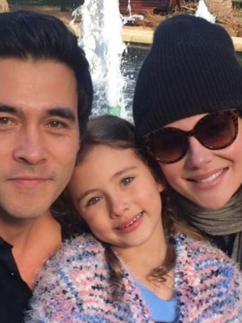 James Stewart and Jessica Marais on Instagram.