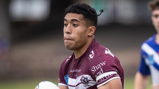 Sea Eagles fans have reason to be excited about Koula. (Pictures by Julian Andrews).