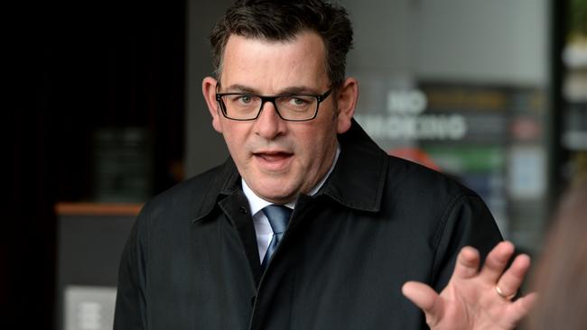 Victorian Premier Daniel Andrews is calling for more gas, despite banning conventional gas exploration on land. Picture: Andrew Henshaw