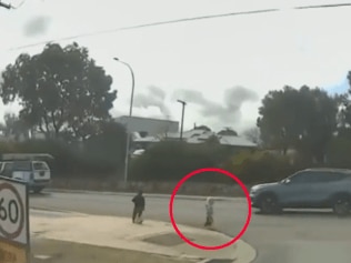 Chilling footage of kids escaping Adelaide daycare