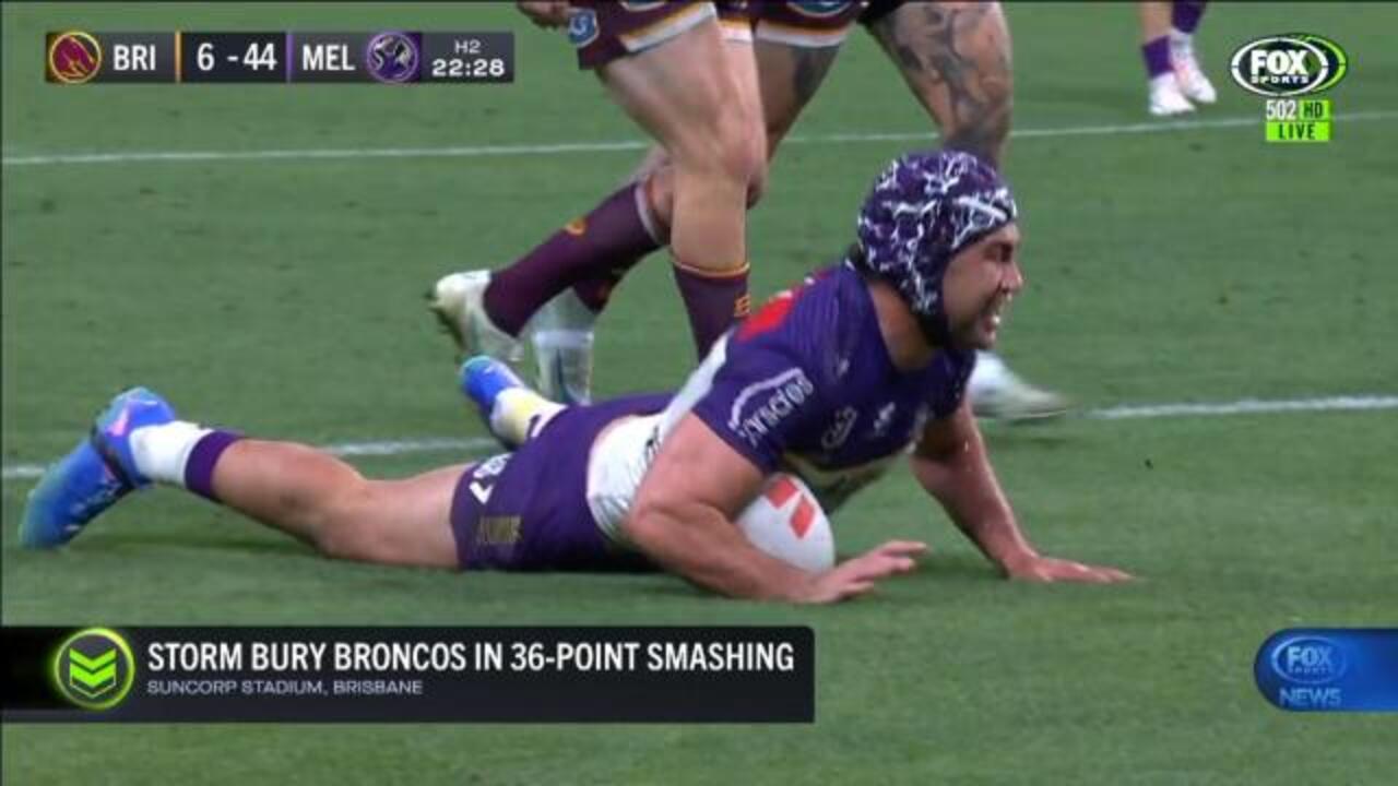 Storm fly past Broncos towards finals