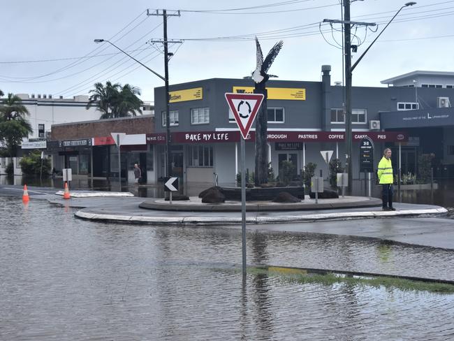 Police are urging Ballina residents to stay away from the CBD. Picture: Tessa Flemming