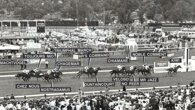 After a remarkable comeback, Kiwi snared the 1983 Melbourne Cup.