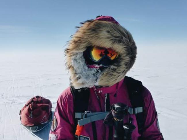 Jade Hameister has successfully skied to the South Pole.