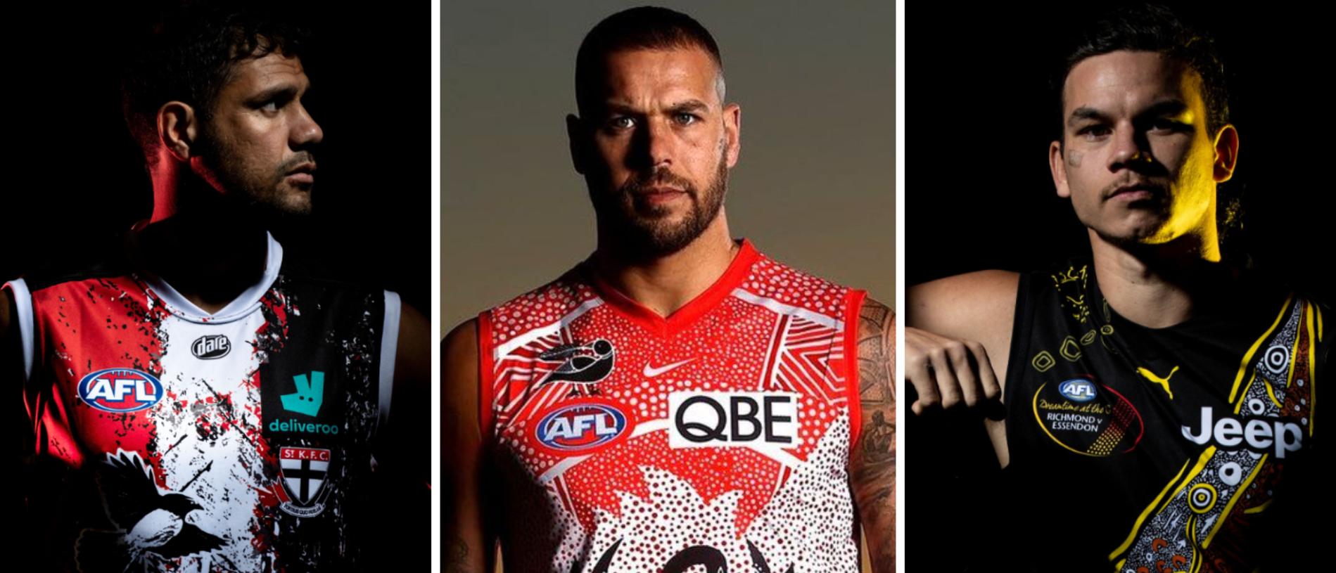 Afl 2021 Round 11 Sir Doug Nicholls Round Indigenous Guernseys Pictures Jumpers History Meaning Designers