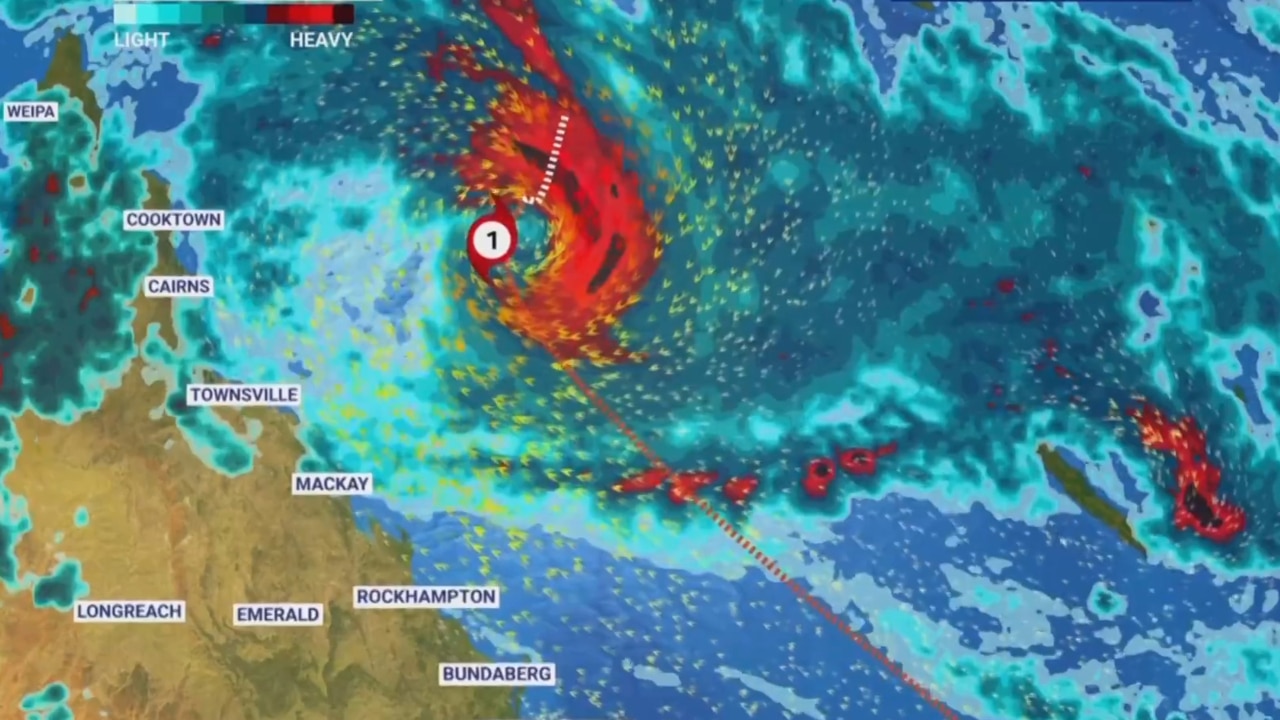 Tropical Cyclone Gabrielle forms off the Queensland coast