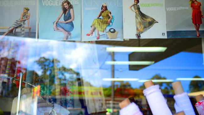 Looking into the Turramurra Drapery store. Picture: Jeremy Piper