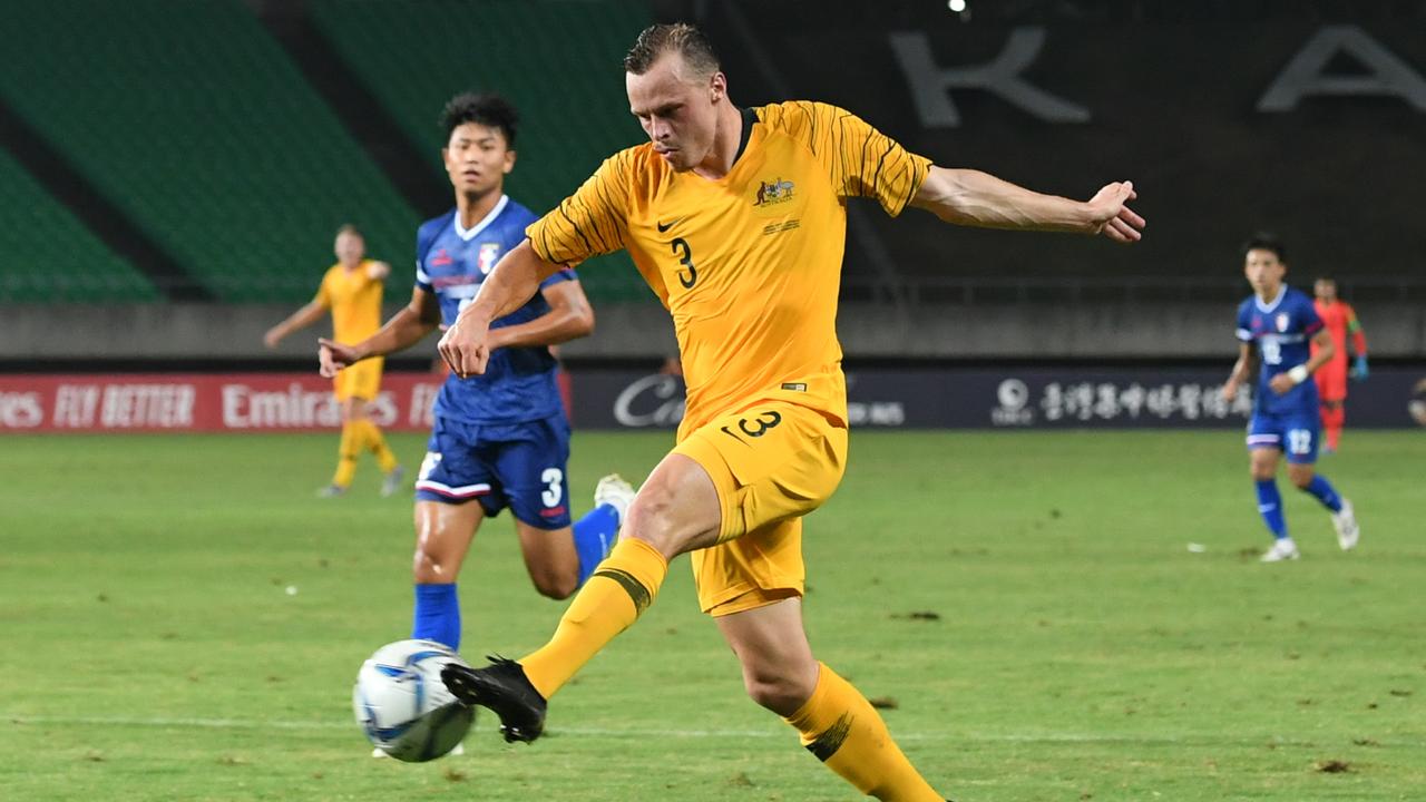 Smith made his Socceroos debut in 2014. (Gene Wang/Getty Images)