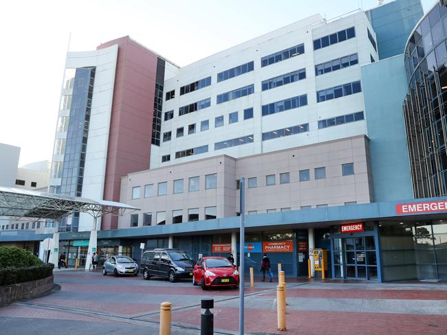 Pictured is Prince of Wales Hospital in Randwick.Picture: Richard Dobson