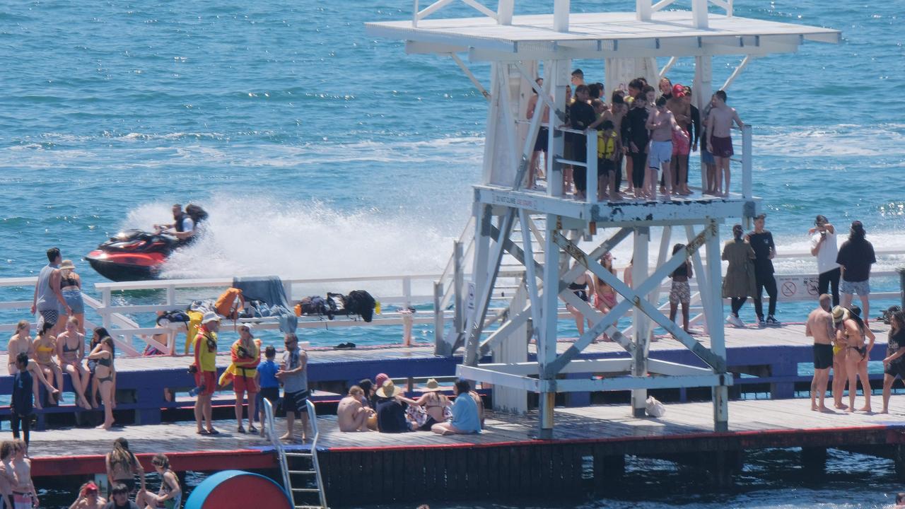 Geelong's waterfront is the place to be for Melbourne Cup with large crowds setting up on Eastern Beach Picture: Mark Wilson