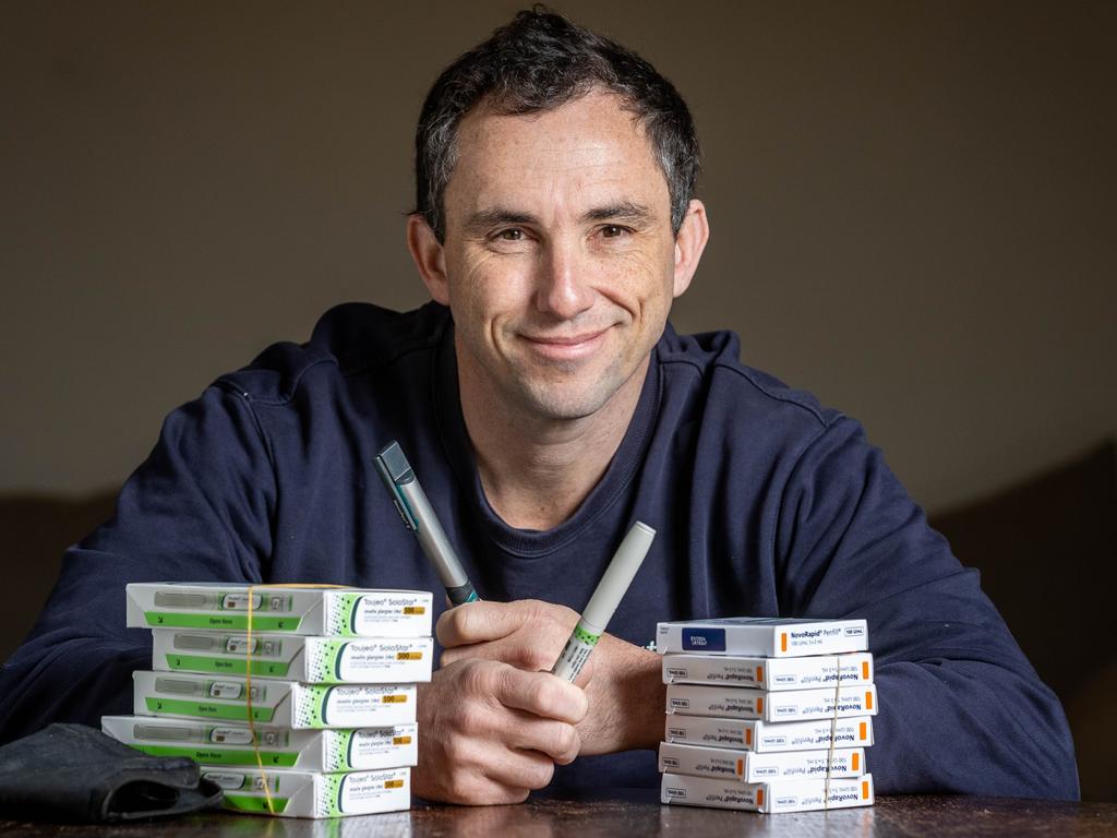 Simon McCrudden is hopeful of finding a better way to deal with diabetes. Picture: Jake Nowakowski