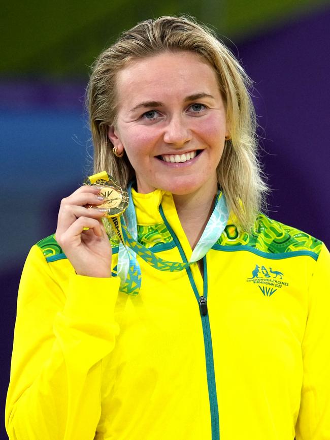 Australian swim star Ariarne Titmus. Picture: PA Images via Getty Images