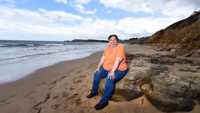 Labor Polwarth candidate Hutch Hussein, who is a chance of snatching the safe Liberal seat away from Richard Riordan. Picture: David Smith