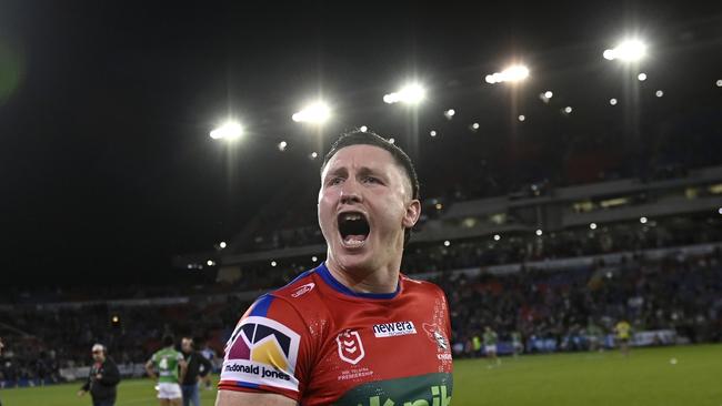 NRL Finals W1- Knights v Raiders at McDonald Jones Stadium. Tyson Gamble Picture: NRL Photos/Gregg Porteous