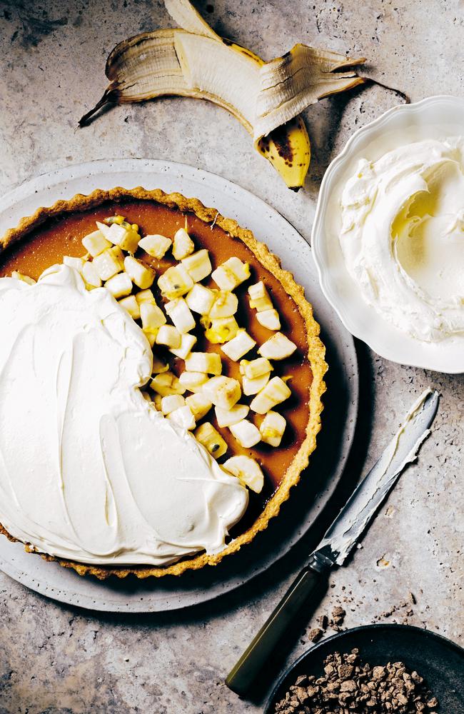 The banoffee custard pie from Beatrix Bakes.