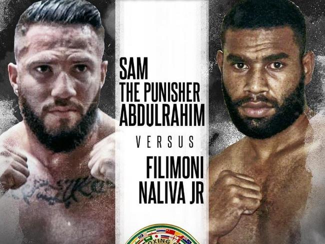 UNDERWORLD identity Sam “The Punisher” Abdulrahim will return to professional boxing in a highly-anticipated comeback fight, less than a year after he was shot eight times in a botched kill plot. Picture: Supplied