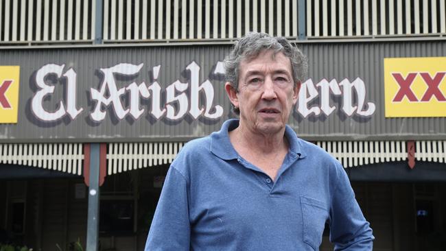 El Arish Tavern owner Wayne Kimberly believes a rethink is needed on maintenance of Bruce Highway black spots throughout the Cassowary Coast. Picture: Peter Carruthers