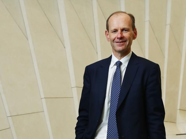 1/5/19: ANZ CEO Shayne Elliott. ANZ is releasing it's half year earnings. John Feder/The Australian.