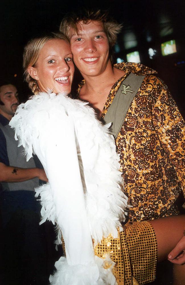 Katie Gorrill and Paul Chidley at Cocktails and Dreams, 2000.