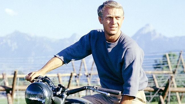 Steve McQueen in the original <i>Great Escape</i>.